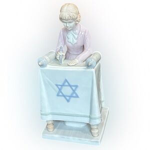 Vtg Moshe Yakov Israel Giftware Design Limited Edition Porcelain Figurine Teen